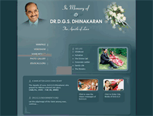 Tablet Screenshot of dgsdhinakaran.com